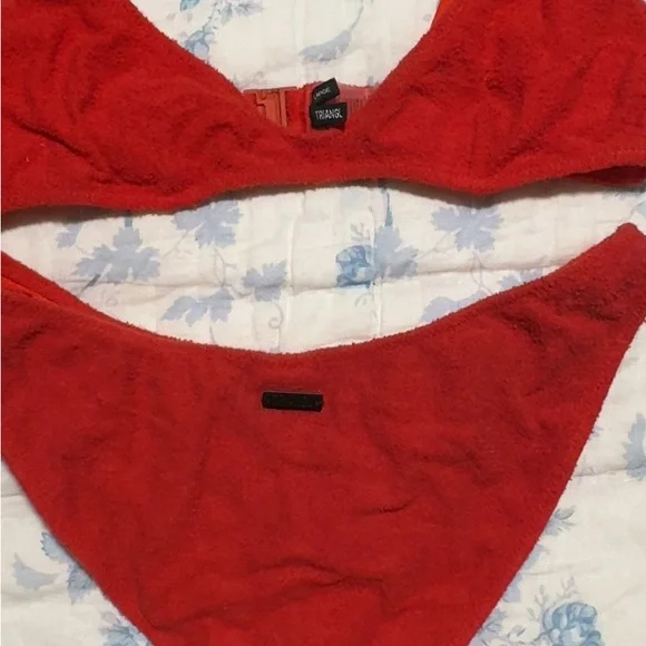 triangl swimwear Red Bikini Set - Picture 2 of 4